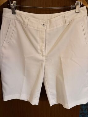 EP Pro White Women's Golf Shorts
